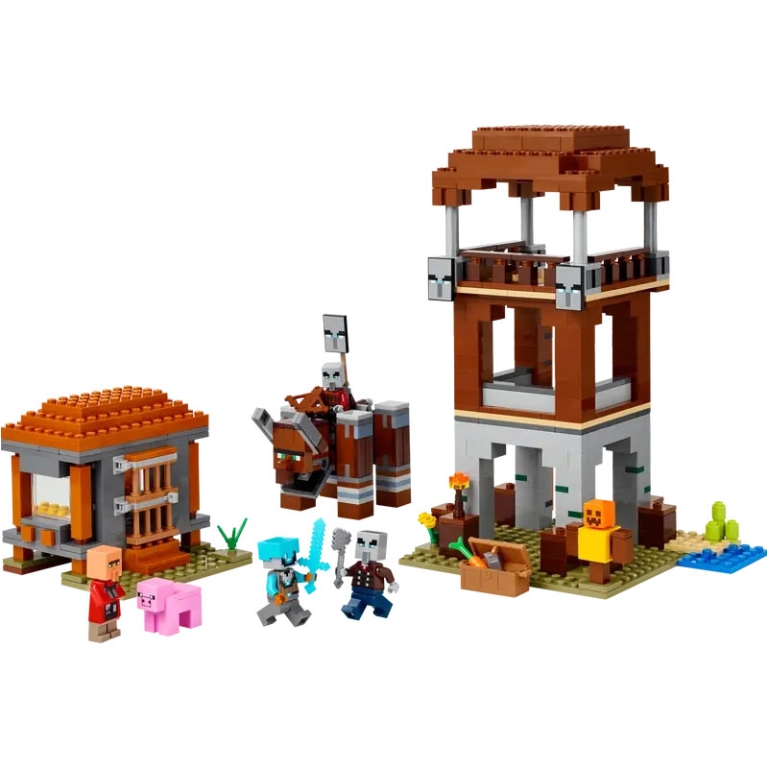 LEGO MINECRAFT AVAMPOSTO DEL SACCHEGGIATORE 2