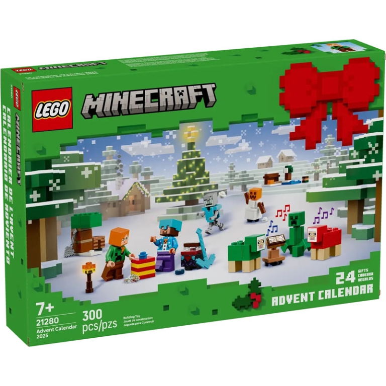 LEGO CALENDARIO DELL'AVVENTO MINECRAFT