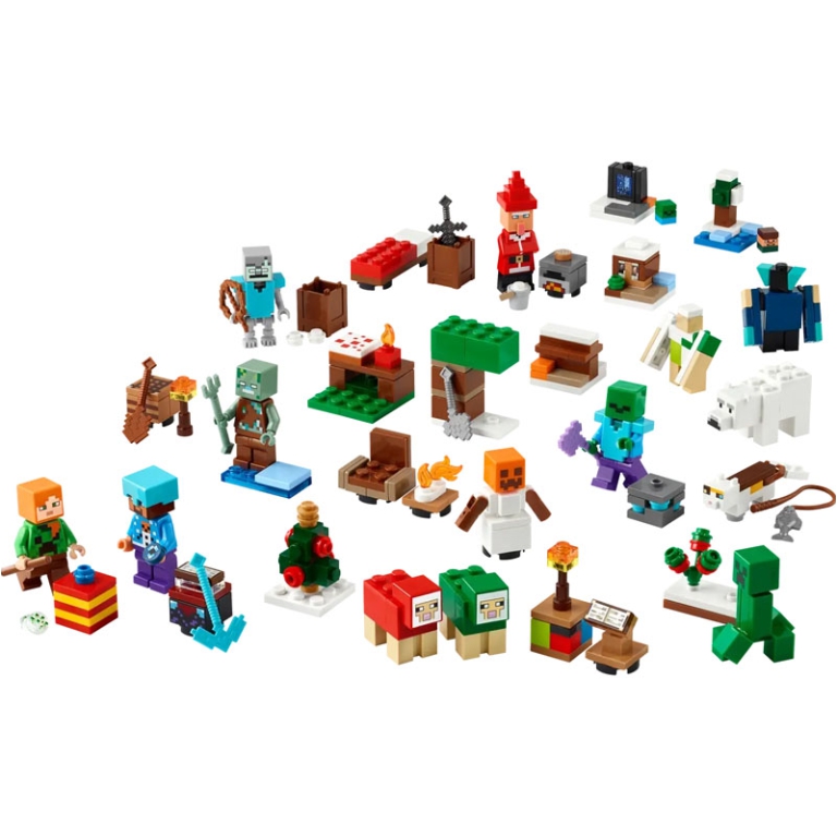 LEGO CALENDARIO DELL'AVVENTO MINECRAFT 2