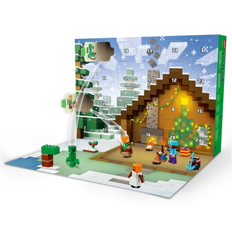 LEGO CALENDARIO DELL'AVVENTO MINECRAFT 3