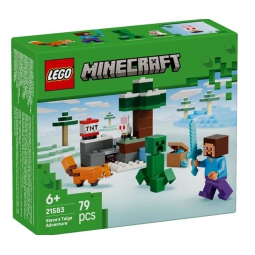 LEGO MINECRAFT AVVENTURA DI STEVE NELLA TAIGA