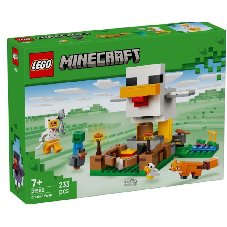 LEGO MINECRAFT FATTORIA  DI GALLINE