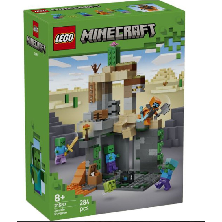 LEGO MINECRAFT ZOMBIE    DUNGEON
