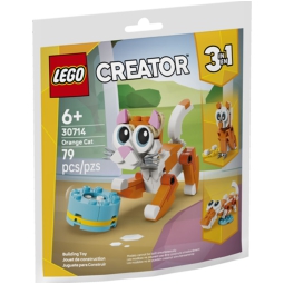 LEGO BAGS CREATOR GATTO ARANCIONE