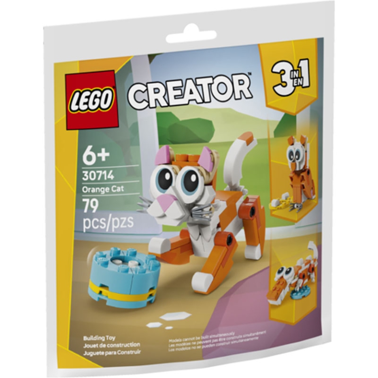 LEGO BAGS CREATOR GATTO ARANCIONE
