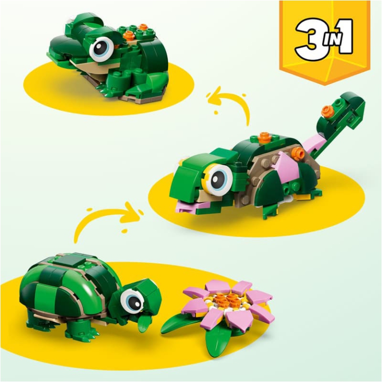 LEGO CREATOR TARTARUGA   CON FIORE 3