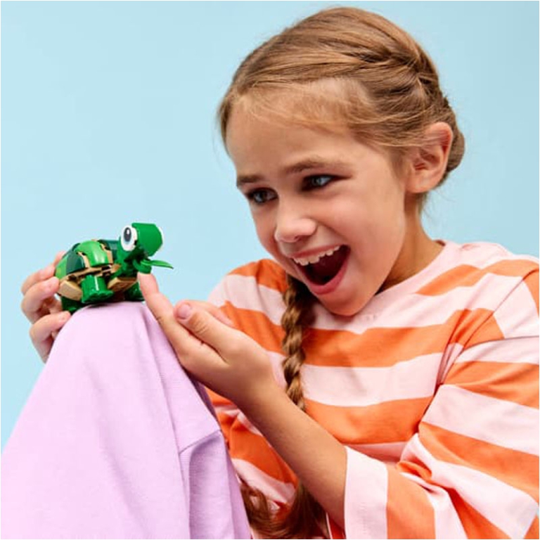 LEGO CREATOR TARTARUGA   CON FIORE 5