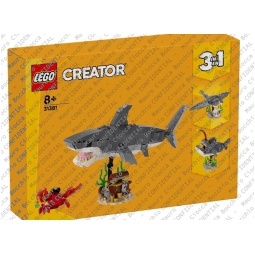 LEGO CREATOR SQUALO CON  SCRIGNO DEL TESORO