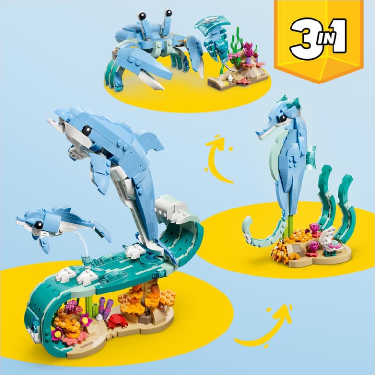 LEGO CREATOR ANIMALI MARINI 3