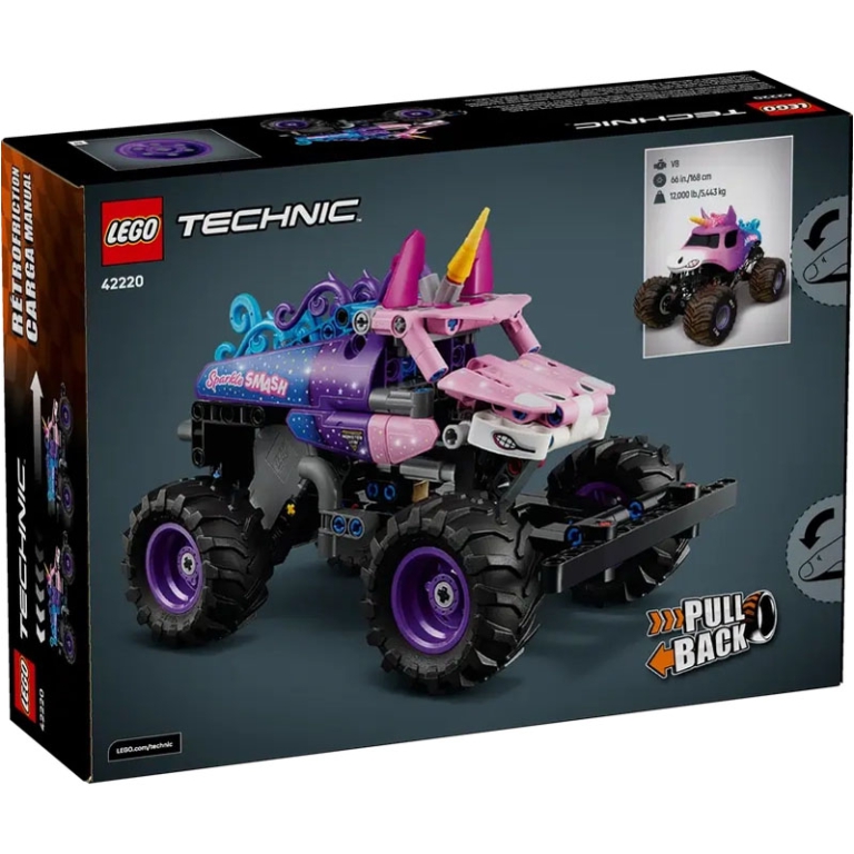LEGO TECHNIC MONSTER JAM SPARKLE SMASH 5