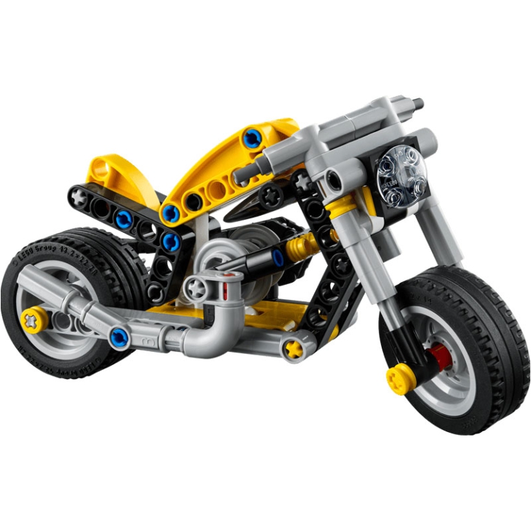 LEGO TECHNIC MOTO GIALLA 2