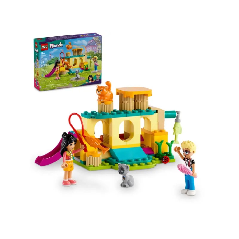 LEGO FRIENDS AVVENTURE NEL PARCO GIOCHI DEI GATTI