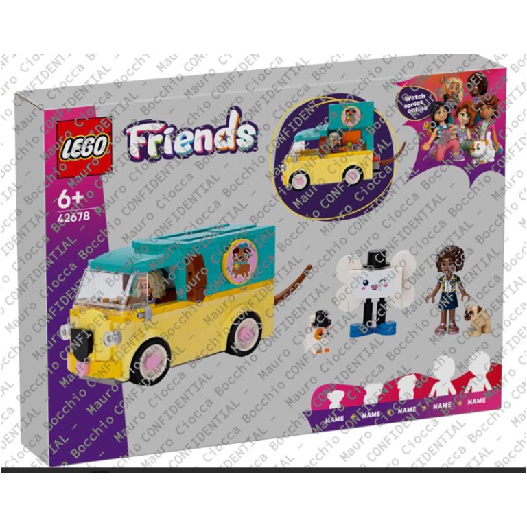 LEGO FRIENDS FURGONE PER ANIMALI