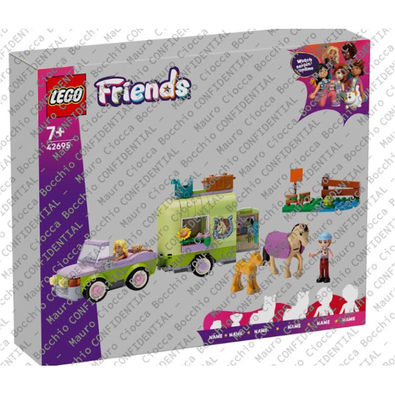 LEGO FRIENDS RIMORCHIO   PER CAVALLI