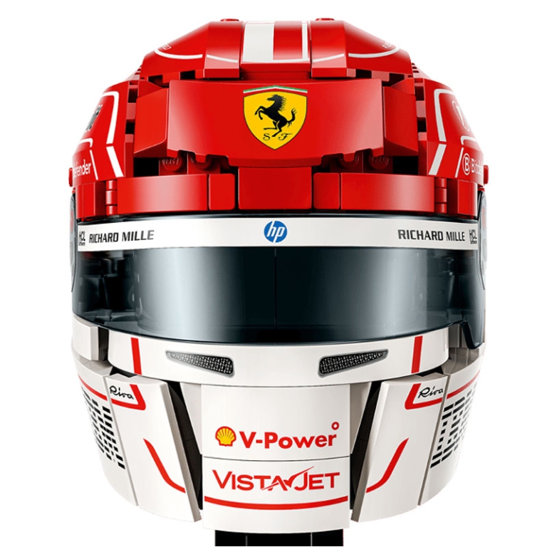 LEGO F1 CASCO CHARLES LECLERC 2