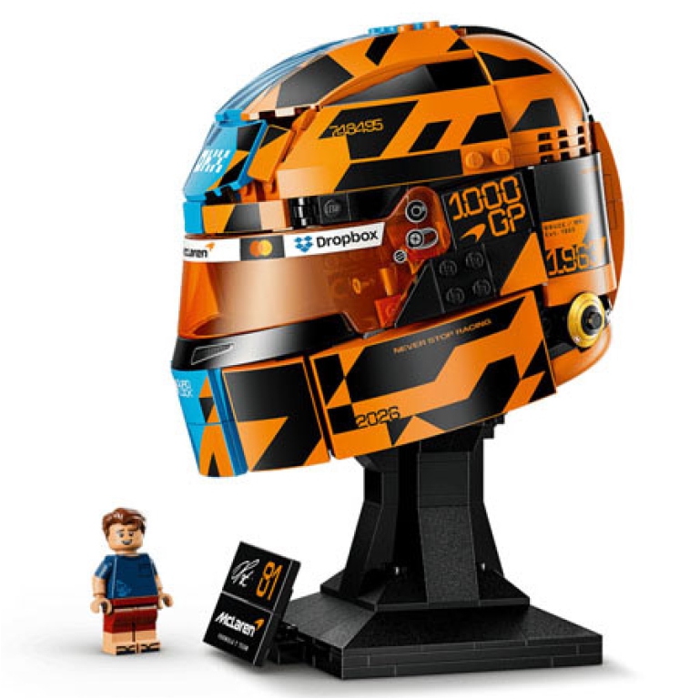 LEGO F1 CASCO OSCAR PIASTRI 5