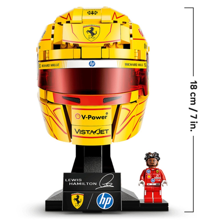 LEGO F1 CASCO LEWIS HAMILTON 3