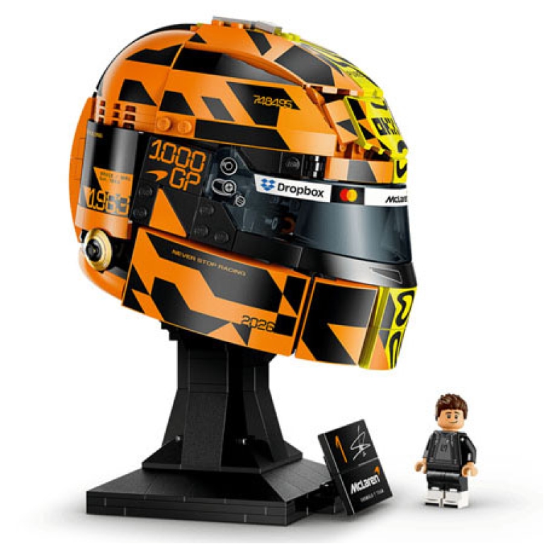LEGO F1 CASCO LANDO NORRIS 3