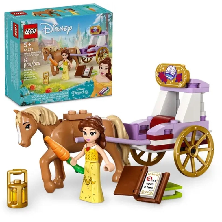 LEGO DISNEY CARRROZZA DEI CAVALLI DI BELLE