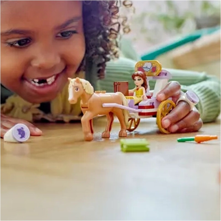 LEGO DISNEY CARRROZZA DEI CAVALLI DI BELLE 5