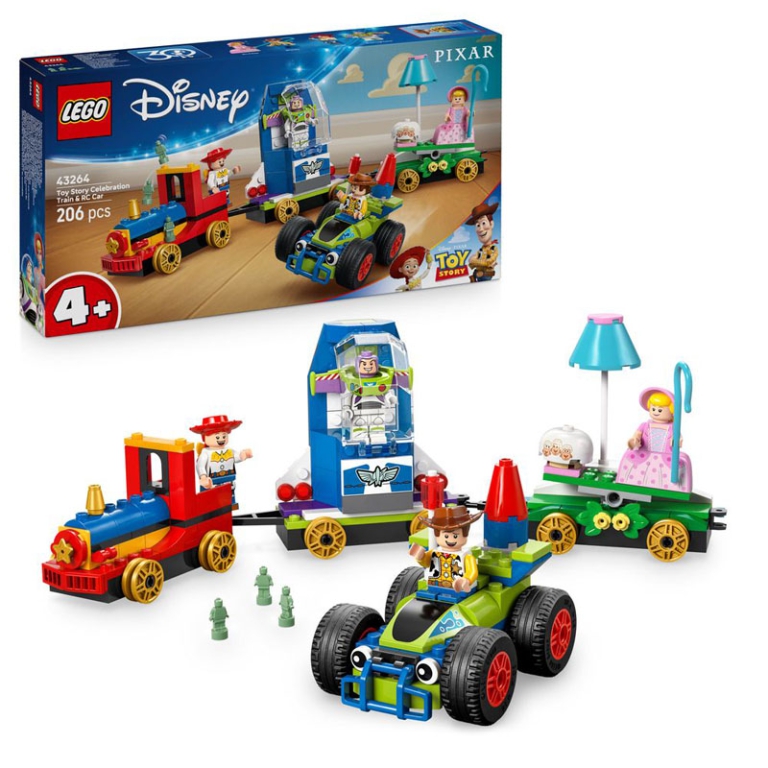 LEGO DISNEY TOY STORY TRENO E AUTO RC