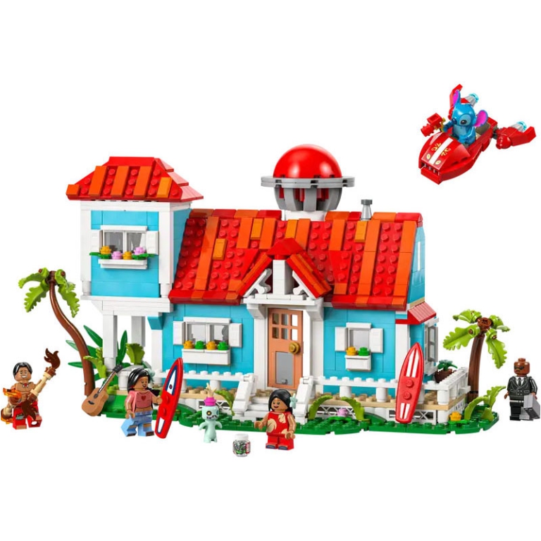LEGO DISNEY CASA SULLA   SPIAGGIA DI LILO E STITCH 2