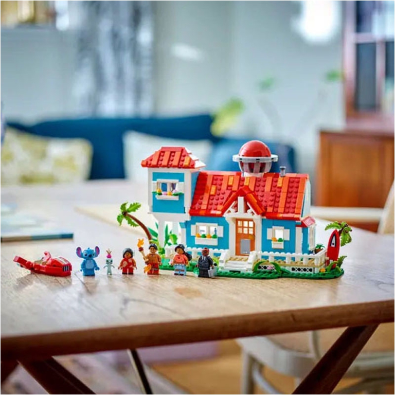 LEGO DISNEY CASA SULLA   SPIAGGIA DI LILO E STITCH 5