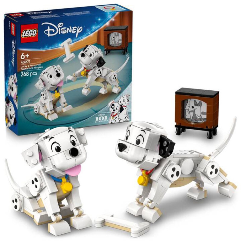 LEGO DISNEY PONGO E PEGGY LA CARICA DEI 101