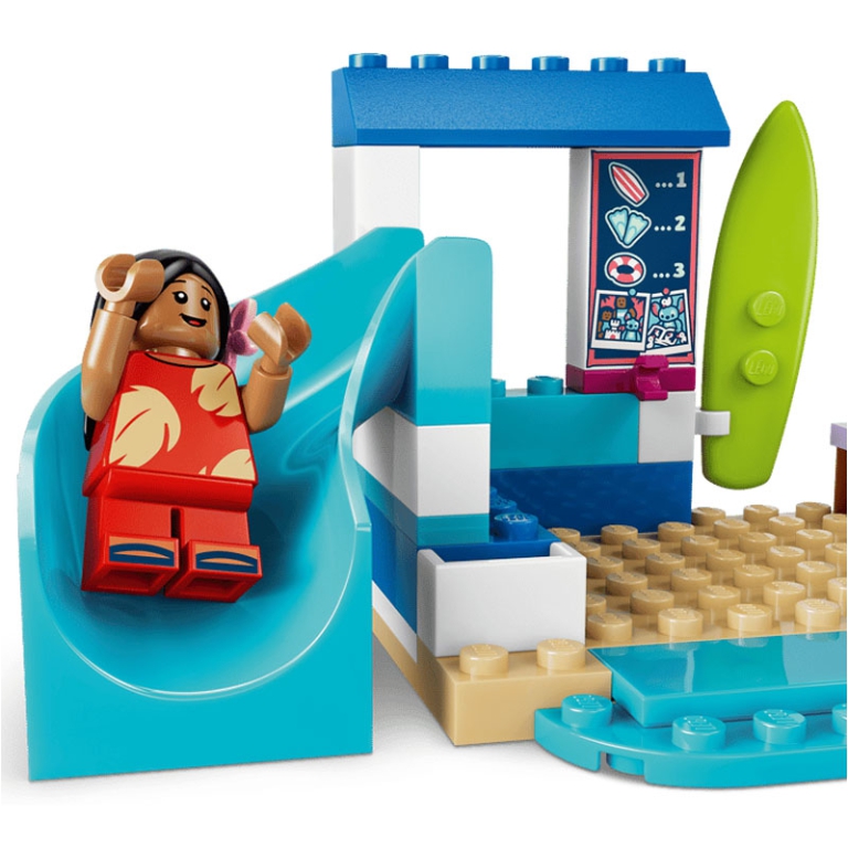 LEGO DISNEY DIVERTIMENTO IN SPIAGGIA LILO E STITCH 5