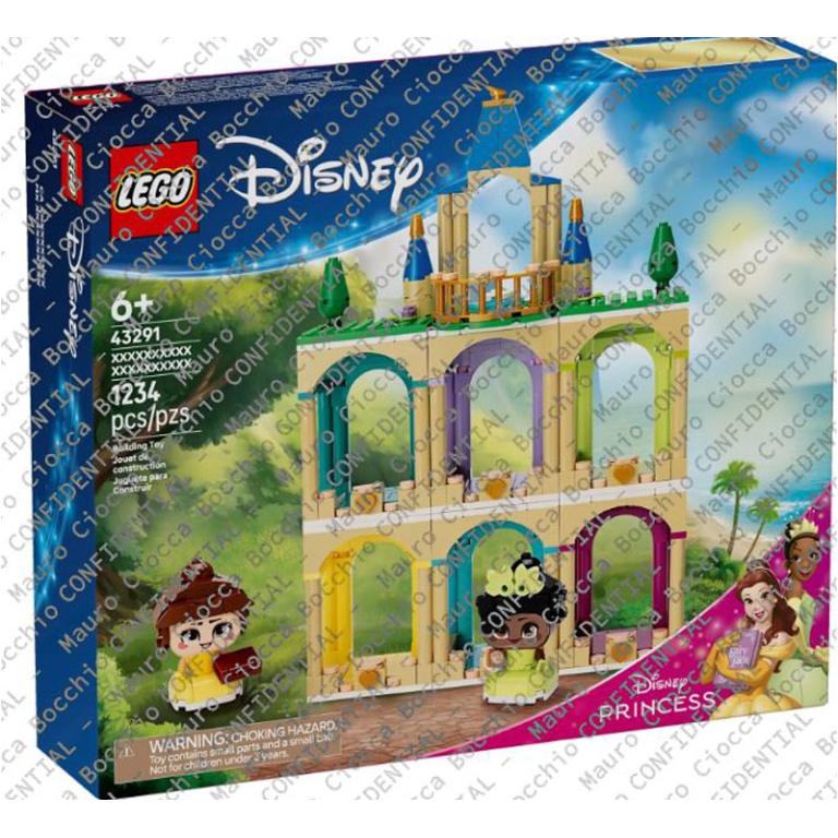 LEGO DISNEY MINI BELLE CON CASTELLO