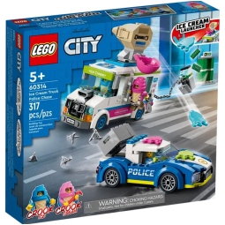 LEGO CITY FURGONE DEI GELATI E DELLA POLIZIA