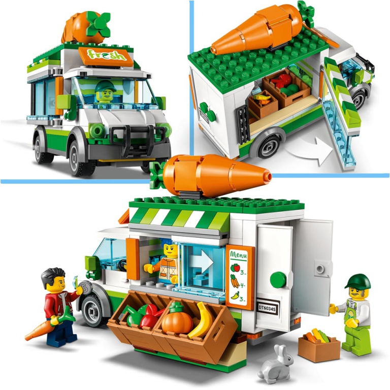 LEGO CITY IL FURGONE DEL FRUTTIVENDOLO 2