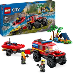 LEGO CITY FUORISTRADA ANTINCENDIO E  SALVATAGGIO