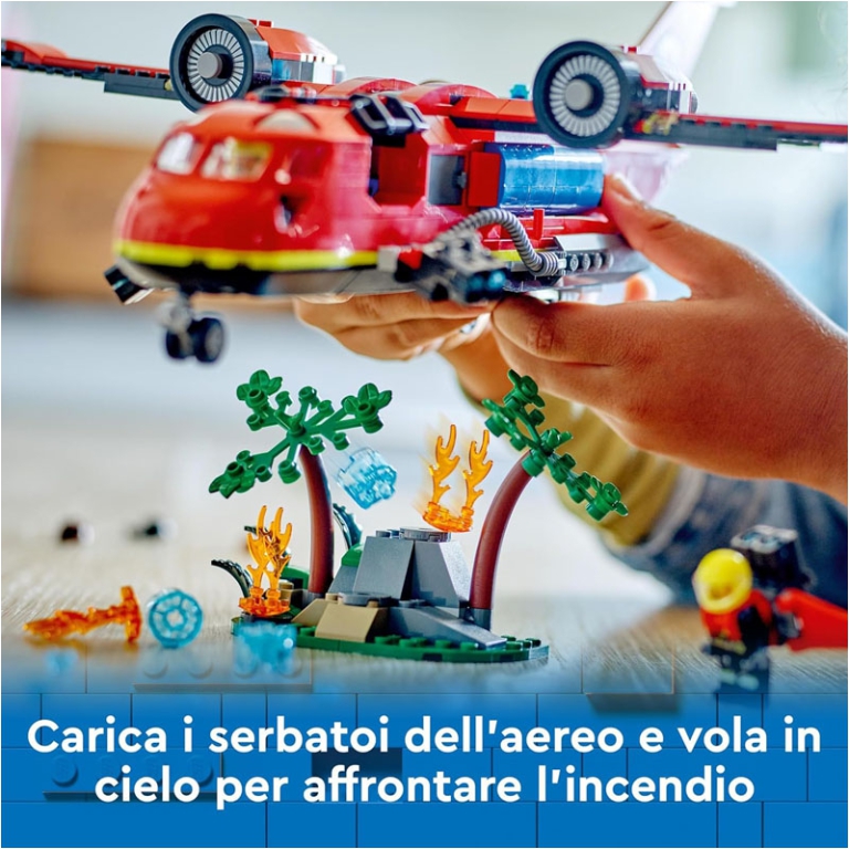 LEGO CITY AEREO ANTINCENDIO 3