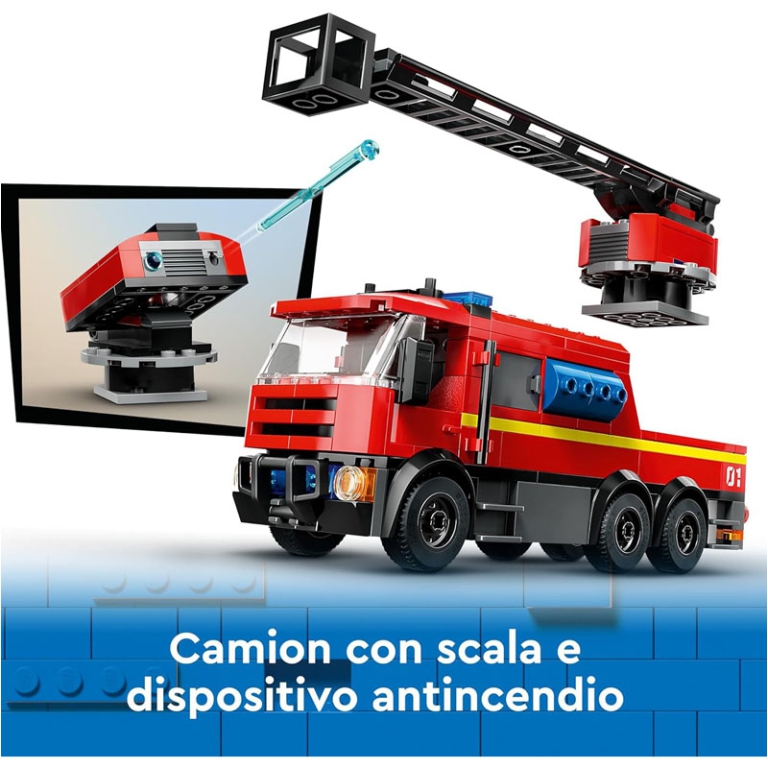 LEGO CITY CASERMA E AUTOPOMPA 3