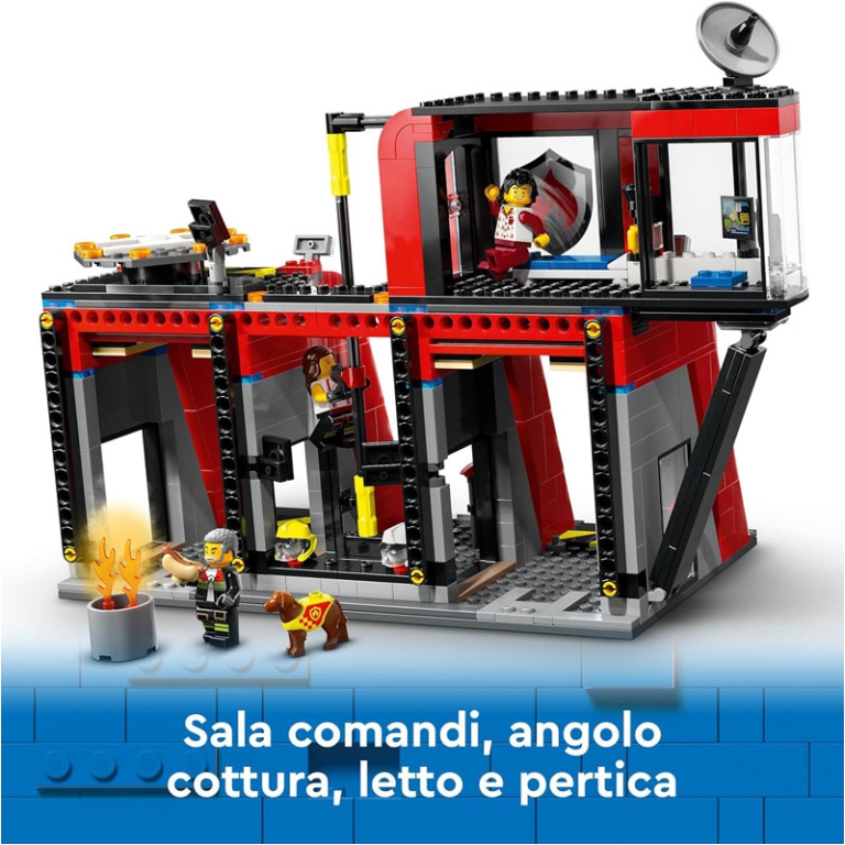 LEGO CITY CASERMA E AUTOPOMPA 5