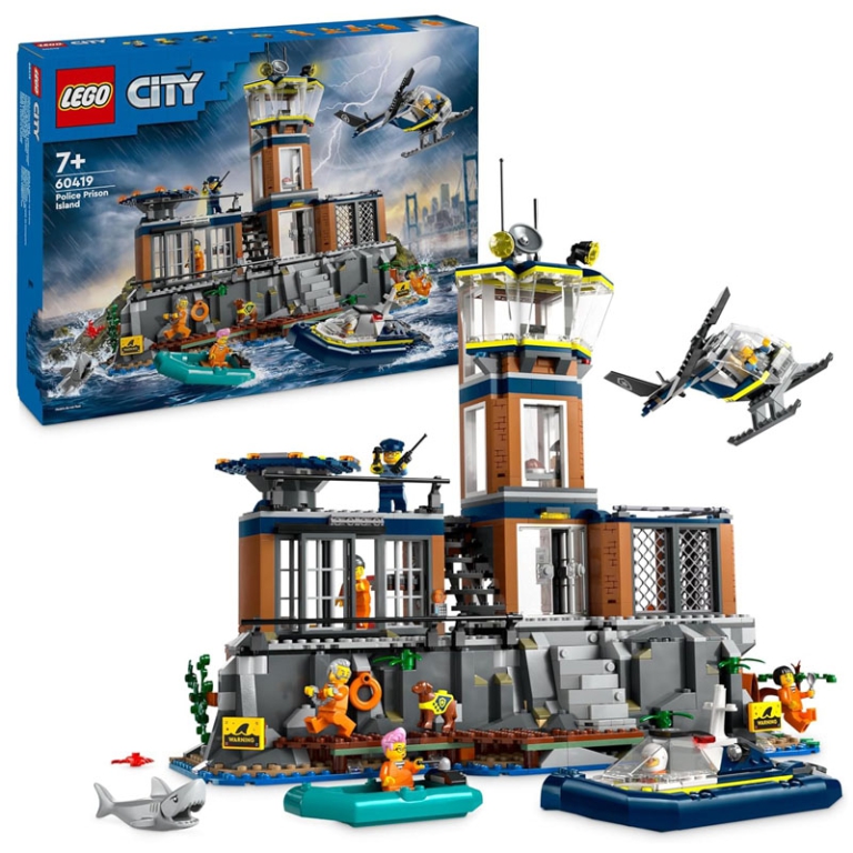 LEGO CITY PRIGIONE SULL'ISOLA DELLA POLIZIA