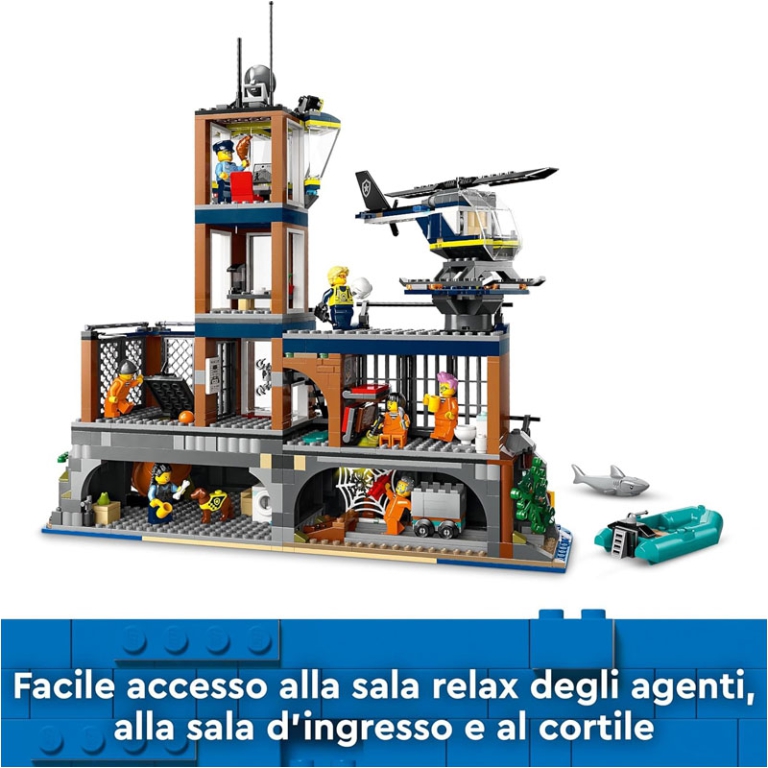 LEGO CITY PRIGIONE SULL'ISOLA DELLA POLIZIA 3