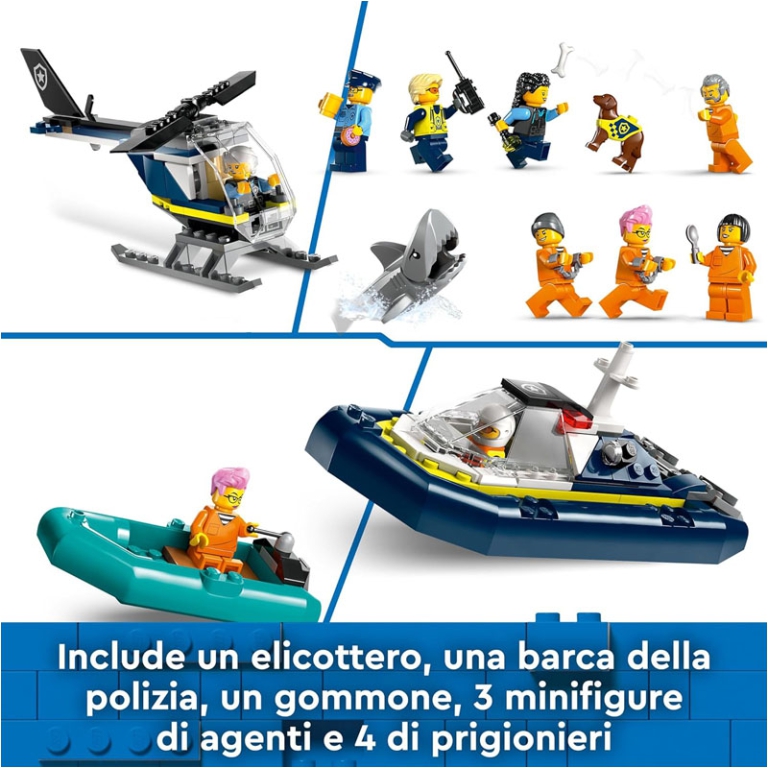 LEGO CITY PRIGIONE SULL'ISOLA DELLA POLIZIA 5
