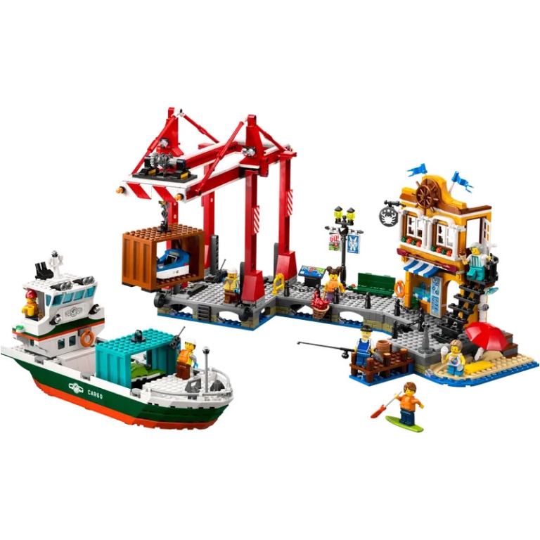 LEGO CITY PORTO E NAVE MERCI 2