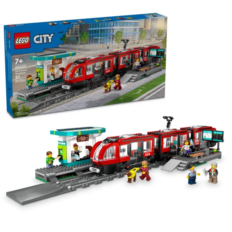 LEGO CITY TRAM E FERMATA DEL TRAM