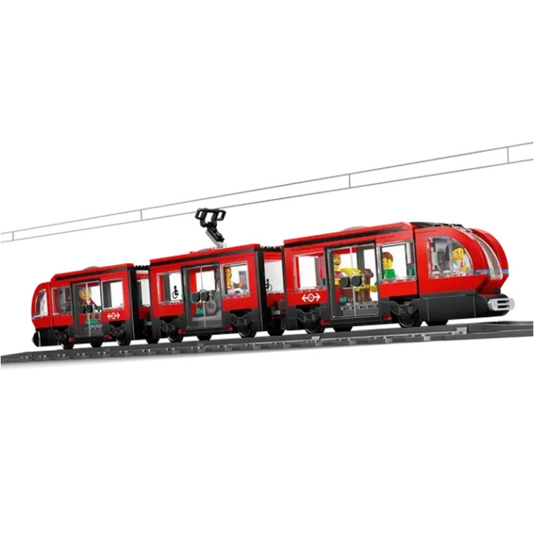 LEGO CITY TRAM E FERMATA DEL TRAM 2