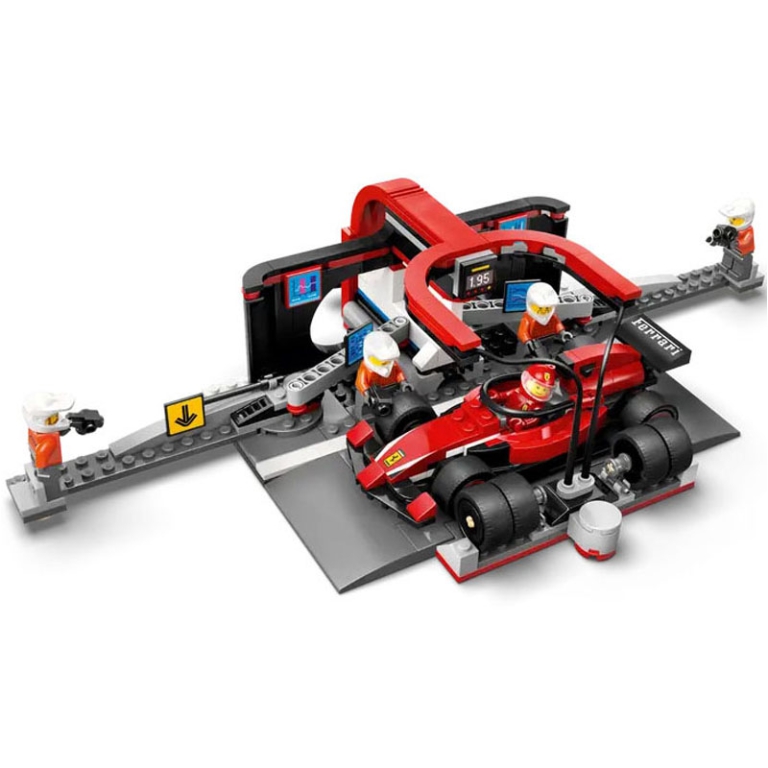 LEGO CITY PIT STOP FERRARI 3