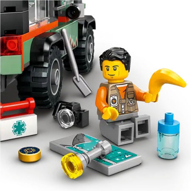 LEGO CITY FUORISTRADA DA MONTAGNA 4X4 3