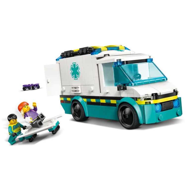 LEGO CITY AMBULANZA DI   EMERGENZA 2