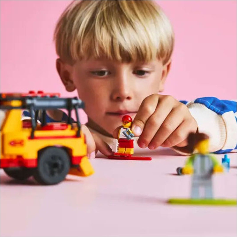 LEGO CITY FUORISTRADA DI SOCCORSO DEL BAGNINO 5