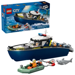 LEGO CITY INSEGUIMENTO DEL MOTOSCAFO DELLA POLIZIA