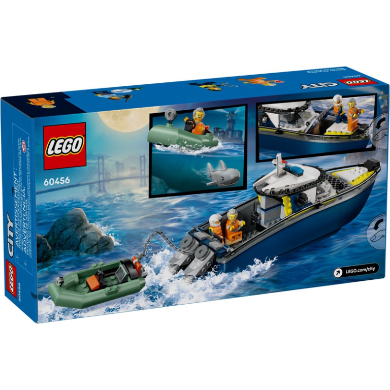 LEGO CITY INSEGUIMENTO DEL MOTOSCAFO DELLA POLIZIA 2