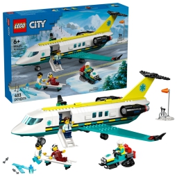 LEGO CITY AEREO AMBULANZA DI EMERGENZA