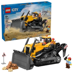 LEGO CITY BULDOZER GIALLO